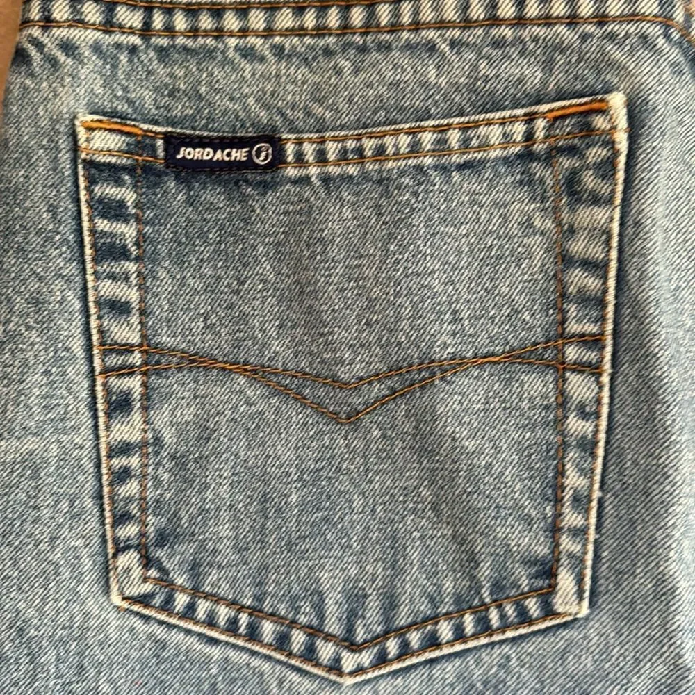 Jordache VTG *Stiff* Bootcut Denim Jeans Sz 28 11/12 EUC! TRENDING!